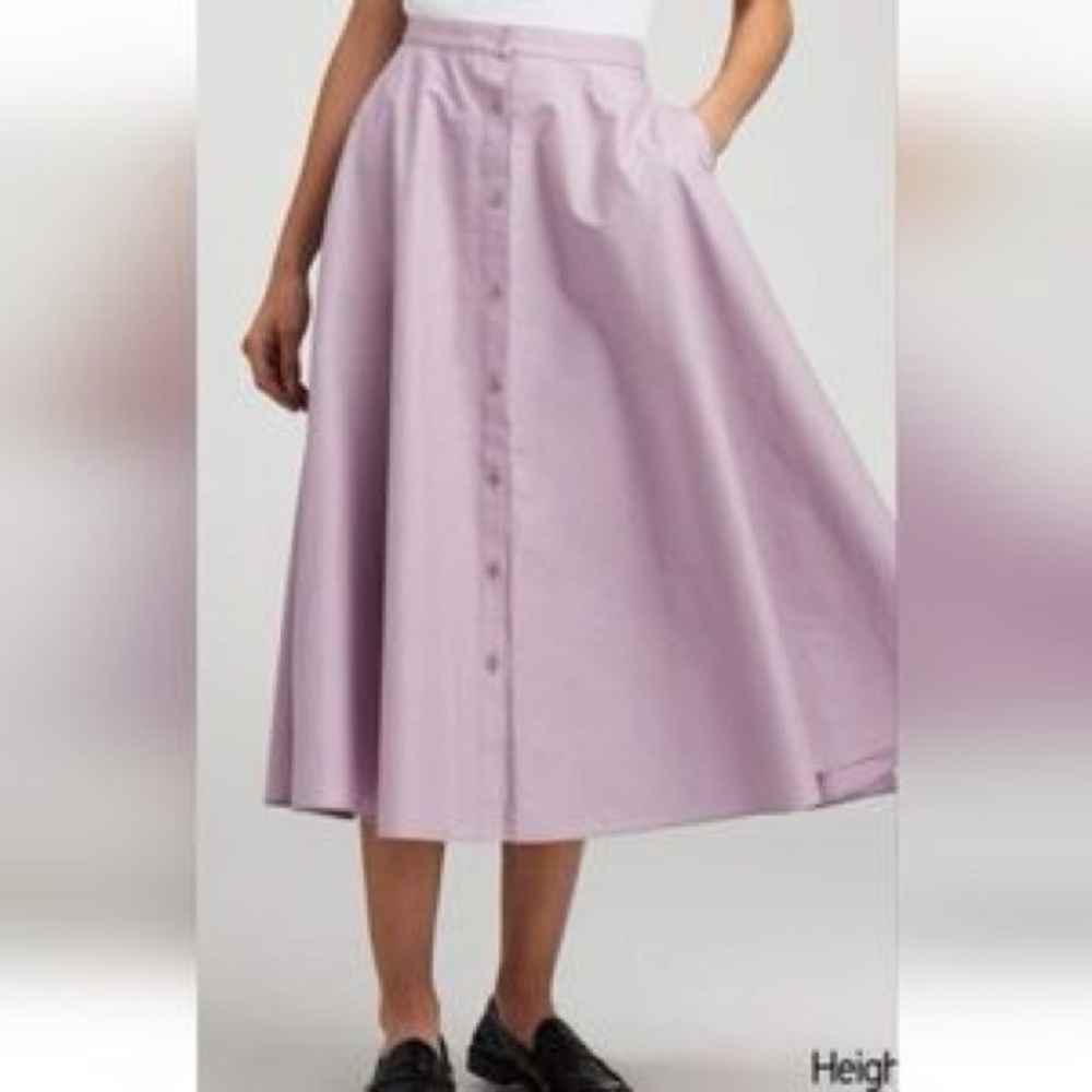 Uniqlo midi circle skirt
